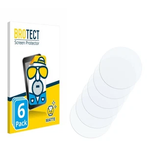 6x Anti Glare Screen Protector for Circular Displays (ø: 35.5 mm) Matte  - Afbeelding 1 van 5