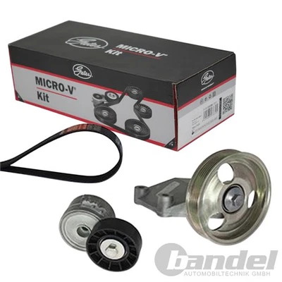 GATES Micro-V Kit De Conjunto Correas Trapezoidales Apto para Citroën Jumpy Fiat - Imagen 1 de 2