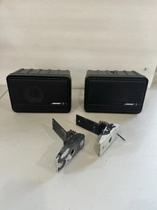 Bose 151 Outdoor Environmental Speakers Weatherproof Black Pair Of 2 - Picture 1 of 12