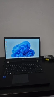Acer Travelmate P214-53-Intel(R) i7-1165G7 2.80GHz-16gb Ram-SSD 500gb-Win11 PRO. - Immagine 1 di 4