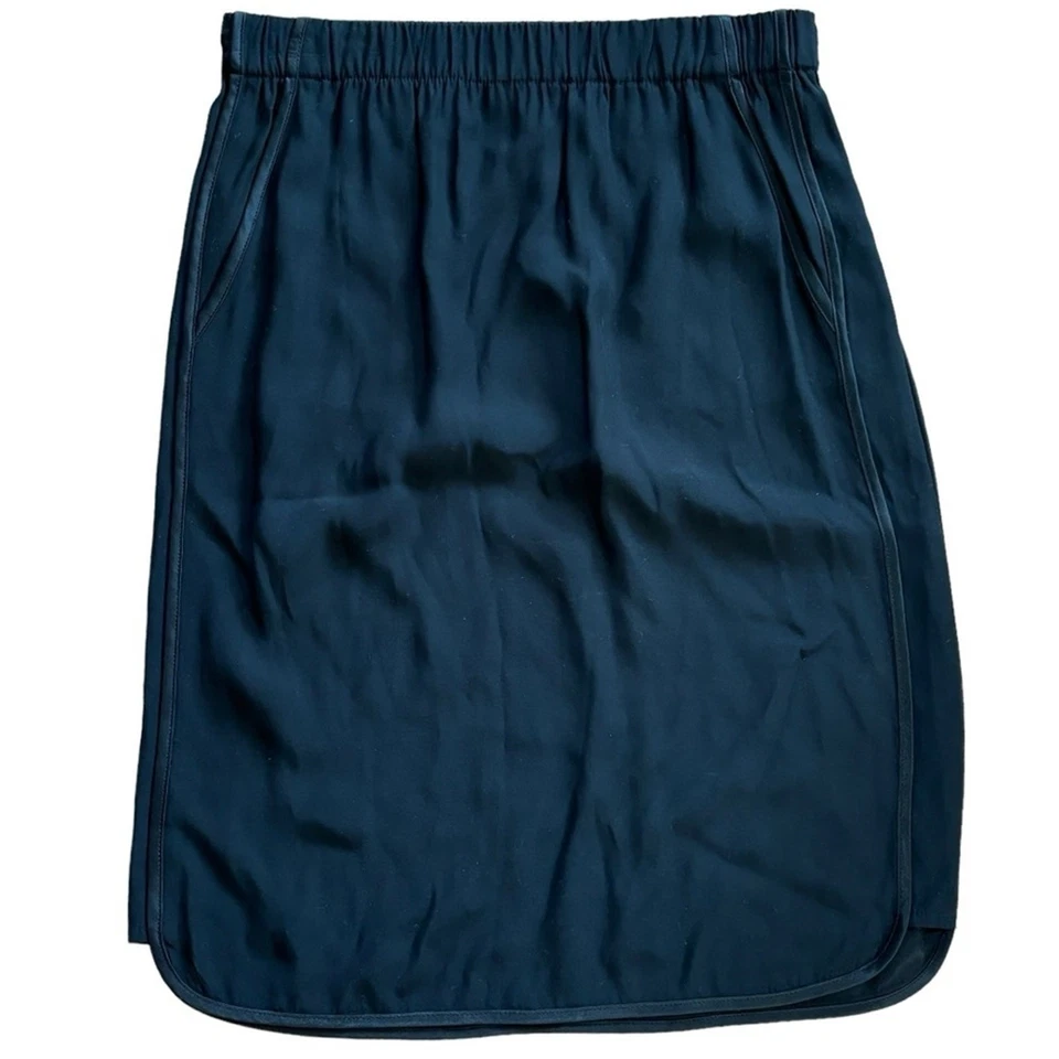 Falda Ann Taylor Loft Negra Mujer’s S Oficina Clásica Trabajo Verano Conservadora Foto 1 de 4