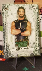 2019 Topps WWE Money in the Bank Seth Rollins #MC-6 - Picture 1 of 2