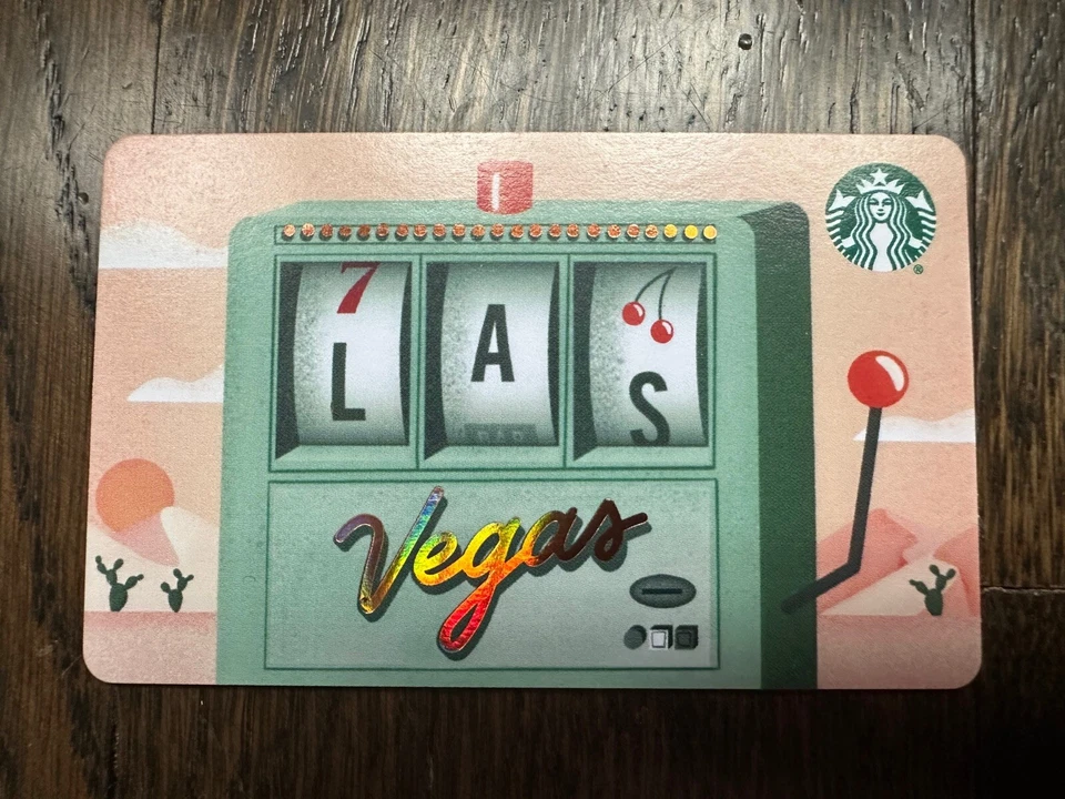 USA 🇺🇸 Series Starbucks "LAS VEGAS" - #6308 - Gift Card - New - No Value - Image 1 of 1