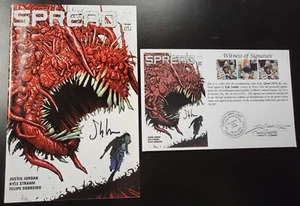 Spread (2014) #2 SIGNED by Kyle Strahm with Notarized Witness of Signature - Picture 1 of 6
