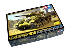 TAMIYA Military Model 1/48 U.S Tank Destroyer M10 Mid Production Hobby 32519 - Picture 1 of 1