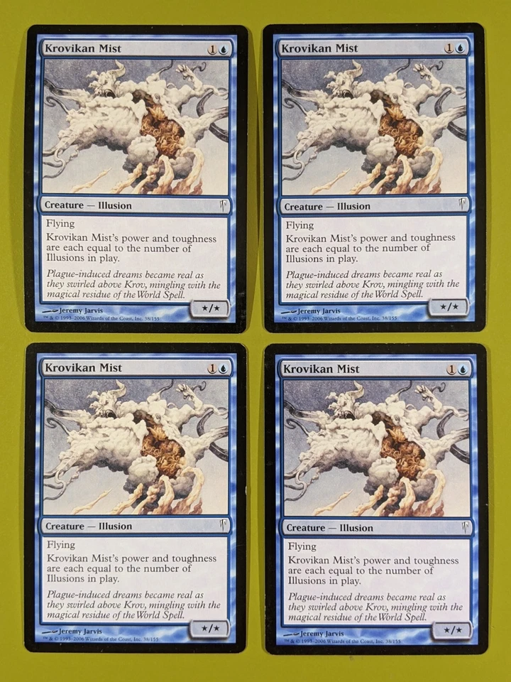 Krovikan Mist x4 Coldsnap 4x Playset Magic the Gatherings MTG - Image 1 of 1