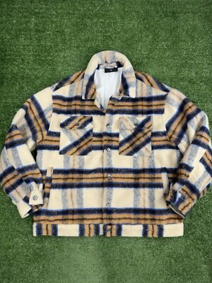 Vintage Panmax & Paris Checkered Wool Polyester Jacket - XXL - Image 1 of 4