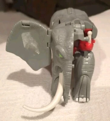 1996 Hasbro Transformers Beast Wars Magnaboss Ironhide Elephant Incomplete - Image 1 of 4