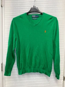 POLO Ralph Lauren Herren Pima Cotton Langarm Sweater Pullover | Größe L - Bild 1 von 12