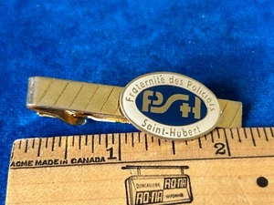 Police Fraternite Policiers St-Hubert law enforcement officers Tie pin Clip - Picture 1 of 5