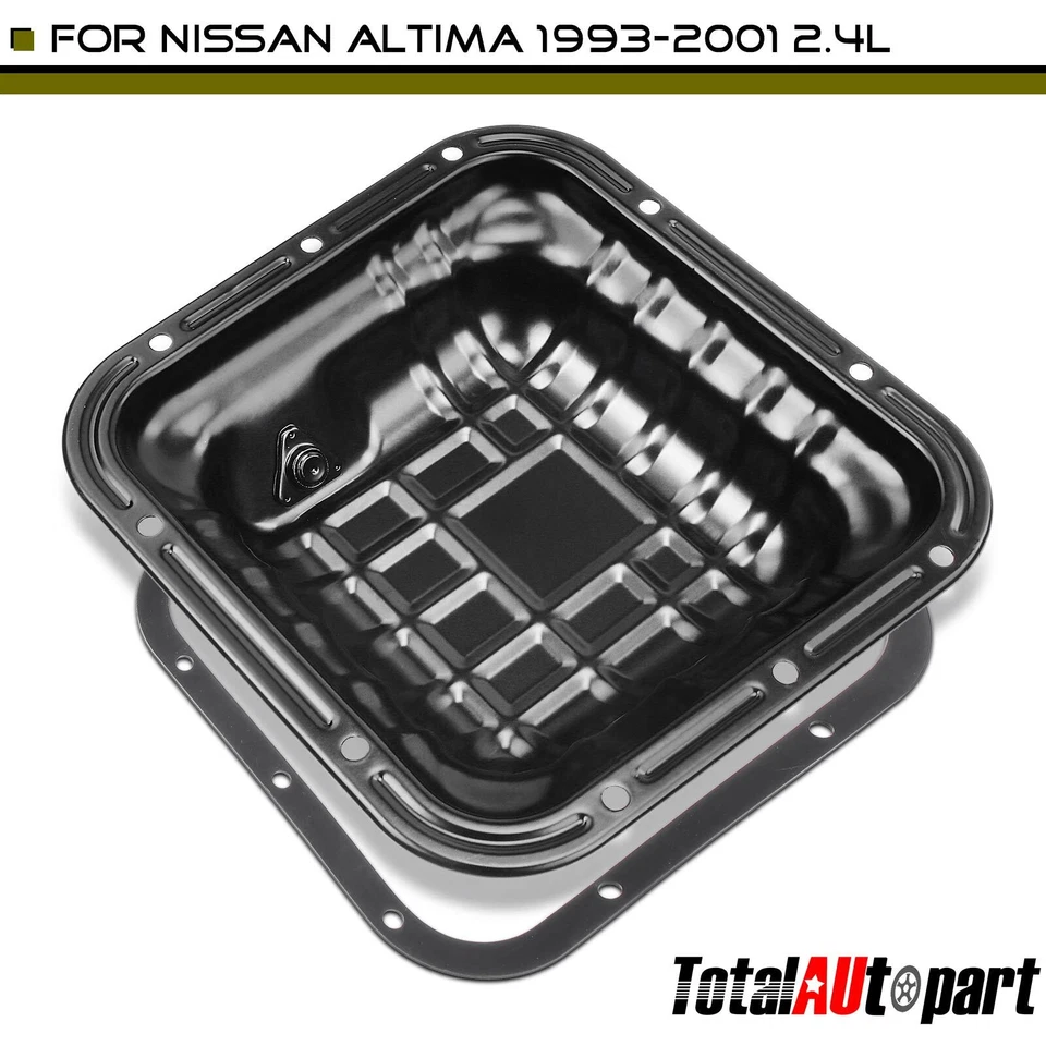 Cacerola de aceite de motor con junta para Nissan Altima 1993-2001 L4 2,4 L inferior 111101E400 Foto 1 de 4