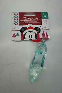 Disney Store Sketchbook Ornament Collection 2018 Cinderella Glass Slipper