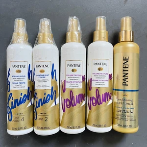 Pantene Pro-V Strong Hold Light Texture Volume Mist Hairspray Mix of 5 Pack 8/27 - Picture 1 of 4