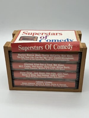 4 Super Stars Of Comedy Cassette Tapes Bob Hope Milton Berle Victor Borge & More - Image 1 of 4