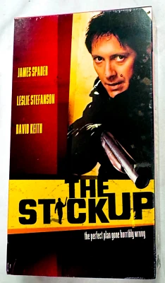 The Stickup (VHS) 2002 Clown Bank Robber JAMES SPADER vs. Cop DAVID KEITH - NEW - Image 1 of 4