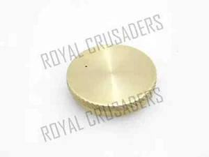 New AJS K8 1928 500 CC Petrol Tank brass Cap #P1 - Foto 1 di 2