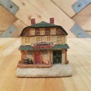Swanson's Feed And Grain International Resources Figurine - Swanky Barn - Picture 1 of 12