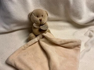 Doudou Et Compagnie Tan Beige Teddy Bear Lovey Plush 3.5" - Picture 1 of 6