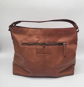 Harbour 2nd Womens Shoulder Bag Purse Brown Leather - Picture 1 of 13