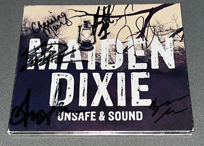 2015 Autographed Maiden Dixie Unsafe & Sound CD digipak Minnesota Y - Image 1 of 3