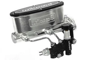 Wilwood Polished 1" Bore Master Cylinder & Adjustable Proportioning Valve - Afbeelding 1 van 7