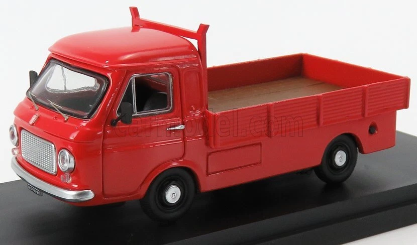 MODELLINO FURGONE STATICO DIECAST FIAT 241 LIGHT PICK-UP 1968 ROSSO SCALA 1/43 - Immagine 1 di 4