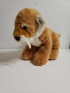 Build-A-Bear SÄBELZAHNTIGER Plüsch Magnet im offenen Mund - Bild 1 von 5