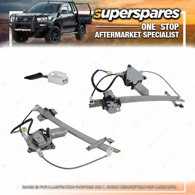 Left Front Electric Window Regulator for Mazda 323 BJ 09/1998-01/2003 - image 1 of 3