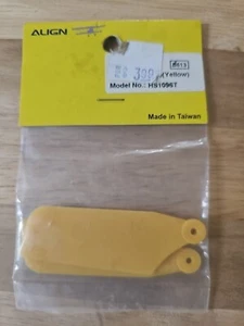 ALIGN HS1096T (AGNH1343Y) = YELLOW TAIL ROTOR BLADE SET: TREX 450X, 450XL (NEW) - Picture 1 of 1