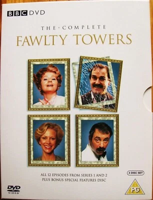 THE COMPLETE FAWLTY TOWERS SERIES 1 and  2 DVD Collection John falty Cleese UK - Image 1 of 4
