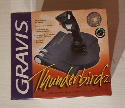 Gravis Thunderbird 2 PC-Joystick, retro, NOS - Bild 1 von 2