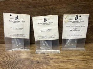 Lote de 3 miniaturas Alsign limitadas 54 mm - Guerreros indios siglo XIX - Inglaterra - Imagen 1 de 8
