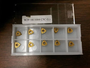 KOMET CARBIDE INSERTS W29 1811004 C5C (L) - 10 per pack - Picture 1 of 1