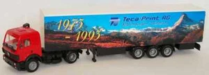 1:87 Mercedes-Benz SK Box Trailer Teca-Print AG Thayngen 1973-1993 - Albedo - Picture 1 of 1
