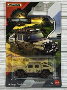 2025 Matchbox Jurassic World Rebirth '19 Jeep Gladiator - Free Shipping - Picture 1 of 3