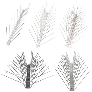 Taubenabwehr Vogelabwehr Spikes Taubenspikes Kunststoff / Edelstahl V2A - Bild 1 von 9
