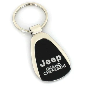 , INC. Jeep Grand Cherokee Black Tear Drop Key Chain - Picture 1 of 4