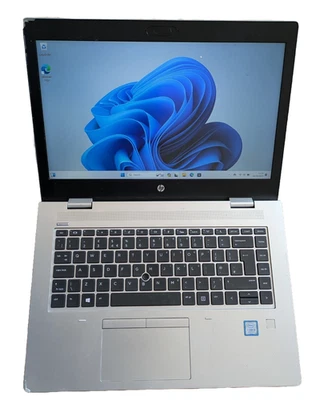 HP Probook 640 G5 Core i5 8265U 1.8GHz 8GB 256GB 14.1" FHD 8th Gen Laptop 346 - Image 1 of 4