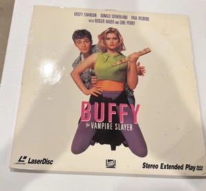 Buffy The Vampire Slayer Laserdisc Shrink Kristy Swanson Fox Video 1992 Vintage - Picture 1 of 3