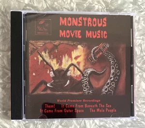 Monstrous Movie Music CD Soundtrack Mole People It Came From Outer Space 1996 - Picture 1 of 4