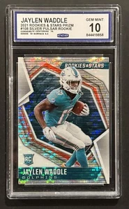 Jaylen Waddle (RC) 2021 Panini Rookies & Stars - Silver Pulsar Prizm #108 CCG 10 - Picture 1 of 2
