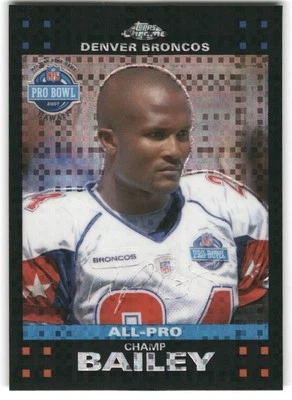 CHAMP BAILEY 2007 TOPPS CHROME XFRACTOR #TC101 - Image 1 of 2