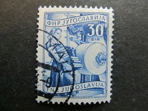 A4P24F83 Jugoslawien 1951-52 Engr 30d gebraucht - Bild 1 von 1