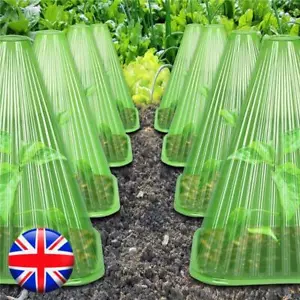 10/20/30pcs Plant Bell Cloches Weather-proof Plant Covers Garden Plants Cloches - Picture 1 of 6