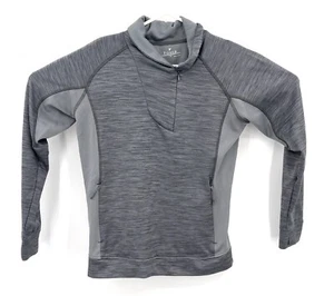 Fossa 1/4 Zip Damen Pullover Jacke grau Gr. M - Bild 1 von 5