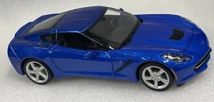 2014 CORVETTE STINGRAY COUPE BLUE 1:24  MAISTO SPECIAL EDITION  RARE RARE FIND - Picture 1 of 12
