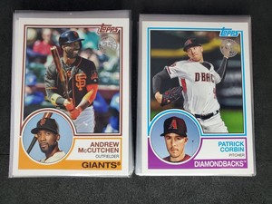 2018 TOPPS 1983 TOPPS BASEBALL SINGLES "PICK A CARD" BLUE SERIAL #