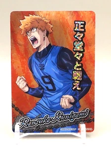 Rensuke Kunigami Blue Lock Trading Card Kodansha Anime Japan Q606 - Picture 1 of 6