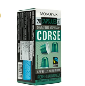 Espresso Corse 20 Capsules Monoprix - Bild 1 von 6