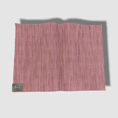 Chilewich Red Woven Placemat 14" x 19" - Image 1 of 3
